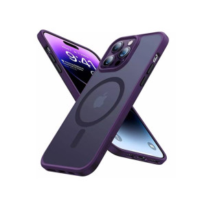 Torras Guardian Translucent Matte Case For iPhone 14 Pro Deep Purple (AMT-6276) Torras Guardian Translucent Matte Case For iPhone 14 Pro Deep Purple (AMT-6276)