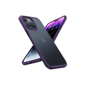 Torras Guardian Translucent Matte Case For iPhone 14 Pro Max Deep Purple (AMT-6280) Torras Guardian Translucent Matte Case For iPhone 14 Pro Max Deep Purple (AMT-6280)