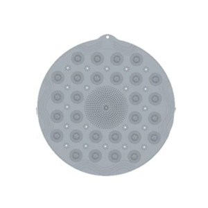 M.Mart Silicone Non-slip Bath Mat Grey M.Mart Silicone Non-slip Bath Mat Grey