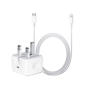 Apple 20W USB-C 3 Pin Power Adapter With Cable