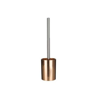 Premier Home Shine Toilet Brush & Holder - Gold (1601578) Premier Home Shine Toilet Brush & Holder - Gold (1601578)