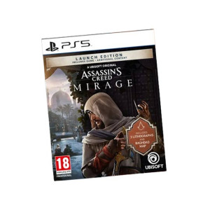 Assassins Creed Mirage Launch Edition DVD Game For PS5 Assassins Creed Mirage Launch Edition DVD Game For PS5