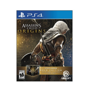 Assassin's Creed Origins SteelBook Gold Edition Game For PS4 Assassin's Creed Origins SteelBook Gold Edition Game For PS4