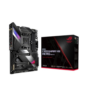 Asus ROG Crosshair VIII Hero WIFI AMD AM4 ATX Gaming Motherboard Asus ROG Crosshair VIII Hero WIFI AMD AM4 ATX Gaming Motherboard