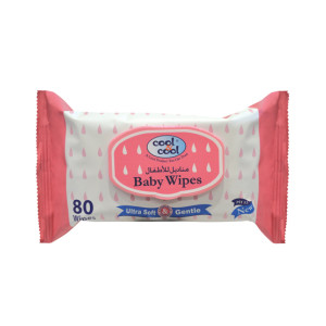 Cool & Cool Baby Wipes - 80 Pcs (B1236CX) Cool & Cool Baby Wipes - 80 Pcs (B1236CX)