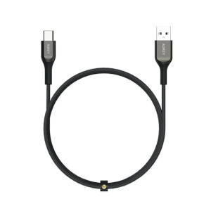 Aukey 1.2M USB A To USB C 3.0 Cable Black (CB-AKC1) Aukey 1.2M USB A To USB C 3.0 Cable Black (CB-AKC1)