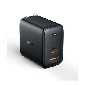 Aukey Ominia Mix 65W Dual Port PD Charger Black (PA-B3) Aukey Ominia Mix 65W Dual Port PD Charger Black (PA-B3)