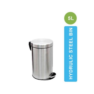 Easy Shop Hydraulic Steel Pedal Dustbin Easy Shop Hydraulic Steel Pedal Dustbin