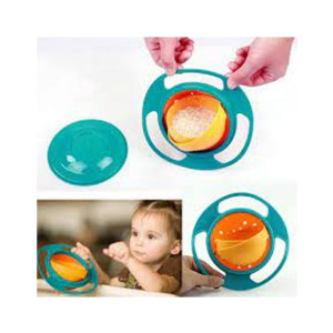 Easy Shop Universal Gyro Bowl Baby Feeding Dish Easy Shop Universal Gyro Bowl Baby Feeding Dish
