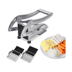 Easy Shop Stainless Steel Sharp Blates Fries Cutter Easy Shop Stainless Steel Sharp Blates Fries Cutter