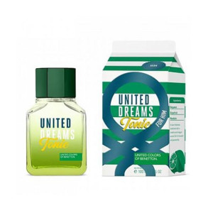 Benetton United Dreams Tonic Eau De Toilette For Men 100ml Benetton United Dreams Tonic Eau De Toilette For Men 100ml