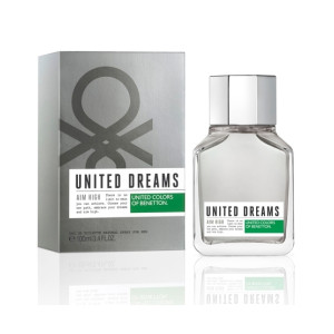 Benetton United Dreams Aim High Eau De Toilette For Men 100ml Benetton United Dreams Aim High Eau De Toilette For Men 100ml
