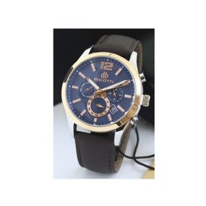 Bigotti Milano Leather Men's Watch Black (BG.1.10169-6) Bigotti Milano Leather Men's Watch Black (BG.1.10169-6)