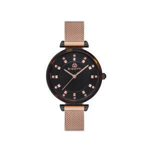 Bigotti Stainless Steel Women's Watch Rose Gold (BG.1.10179-5)