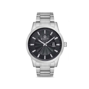 Bigotti Stainless Steel Men's Watch Silver (BG.1.10181-1) Bigotti Stainless Steel Men's Watch Silver (BG.1.10181-1)