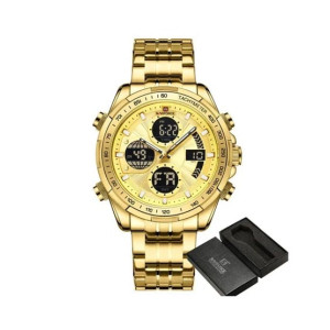 NaviForce Dual Time Edition Men's Watch (NF-9197-9) NaviForce Dual Time Edition Men's Watch (NF-9197-9)