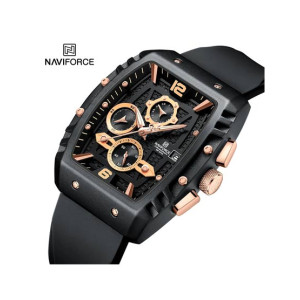 Naviforce Square Edition For Men Watch For Men (NF-8025-4) Naviforce Square Edition For Men Watch For Men (NF-8025-4)