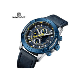 Naviforce Chronocrest Watch For Men Blue (NF-8055-6) Naviforce Chronocrest Watch For Men Blue (NF-8055-6)