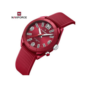 Naviforce Streamline Precision Watch For Women Red (NF-7103-7) Naviforce Streamline Precision Watch For Women Red (NF-7103-7)