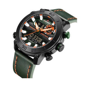 Naviforce TimeSplit Watch For Men Green (nf-9235-3) Naviforce TimeSplit Watch For Men Green (nf-9235-3)
