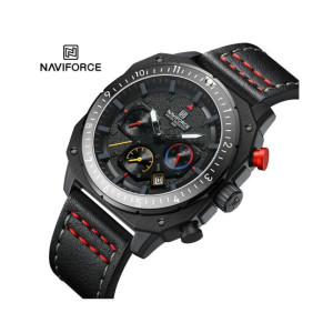 Naviforce Striker Chrono Watch For Men Black (NF-8057-2) Naviforce Striker Chrono Watch For Men Black (NF-8057-2)