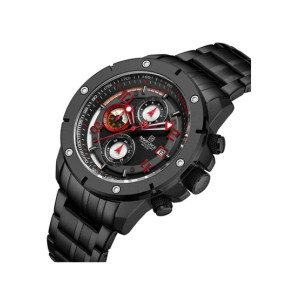 Naviforce Elitex Watch For Men Black (nf-8056-2)
