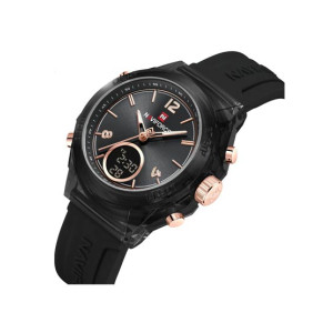 Naviforce Equinox Series Watch For Men Black (NF-7109-1) Naviforce Equinox Series Watch For Men Black (NF-7109-1)