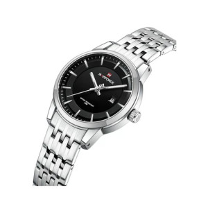 Naviforce Eclipse Edition Watch For Men Silver (NF-9228l-4) Naviforce Eclipse Edition Watch For Men Silver (NF-9228l-4)