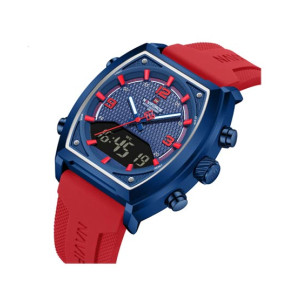 Naviforce Dual Master Watch For Men Red (NF-9242-1)