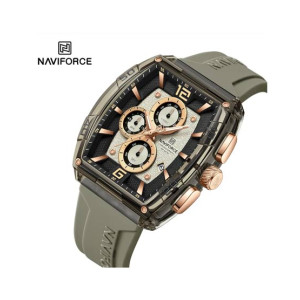 Naviforce Chrono Core Watch For Men Grey (NF-6101-8)