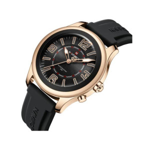 Naviforce FlexBand Edition Watch For Men Black (NF-9256g-2) Naviforce FlexBand Edition Watch For Men Black (NF-9256g-2)