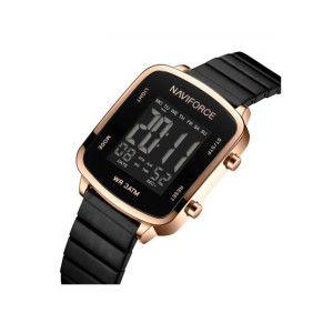 Naviforce Elegant Pixel Watch For Women Black (NF-5058-3) Naviforce Elegant Pixel Watch For Women Black (NF-5058-3)