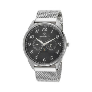 Bigotti Analog Stainless Steel Men's Watch Silver (BG.1.10020-2) Bigotti Analog Stainless Steel Men's Watch Silver (BG.1.10020-2)