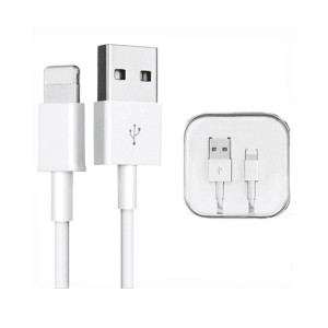 BigSoo Lightning USB Data Cable For IOS White