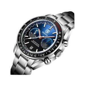 Benyar Chronograph Exclusive Men's Watch Silver (BY-5194-2) Benyar Chronograph Exclusive Men's Watch Silver (BY-5194-2)