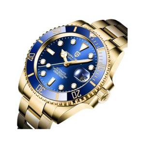 Benyar Pagani Design Stainless Steel Men's Watch Golden (PD-1661-3) Benyar Pagani Design Stainless Steel Men's Watch Golden (PD-1661-3)