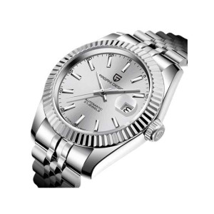 Benyar Pagani Design Automatic Men's Watch Silver (Pd-1645-2)
