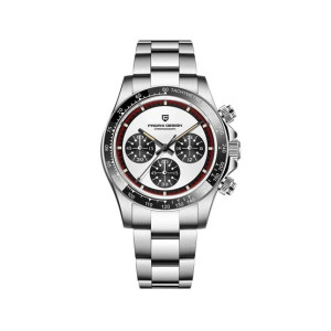 Benyar PD Paul Newman Watch For Men Silver (PD-1676-2) Benyar PD Paul Newman Watch For Men Silver (PD-1676-2)