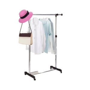 Ferozi Traders Single Pole Portable Clothes Rack Ferozi Traders Single Pole Portable Clothes Rack