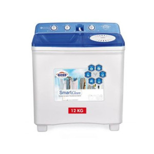 Boss Top Load Twin Tub Washing Machine 12Kg (K.E.15000-B.S) Boss Top Load Twin Tub Washing Machine 12Kg (K.E.15000-B.S)
