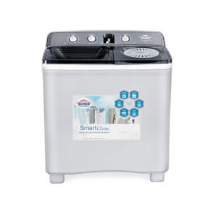 Boss Top Load Twin Tub Washing Machine 12Kg Gray (KE-14000-BS) Boss Top Load Twin Tub Washing Machine 12Kg Gray (KE-14000-BS)