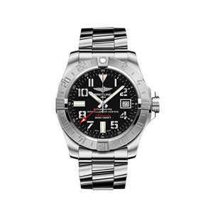 Breitling Avenger II GMT Men's Watch Silver (A3239011/BC34-170A)