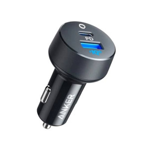 Anker PowerDrive Dual Port USB C Car Charger 35W - Black/Gray (A2732HF1) Anker PowerDrive Dual Port USB C Car Charger 35W - Black/Gray (A2732HF1)