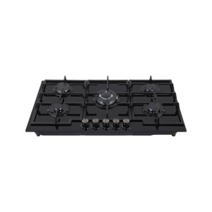 Xpert 5 Burners Glass Gas Hob (XGT-5-SB) Xpert 5 Burners Glass Gas Hob (XGT-5-SB)