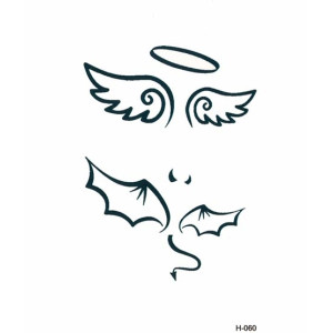 G-Mart Angel Wing Temporary Tattoo Sticker