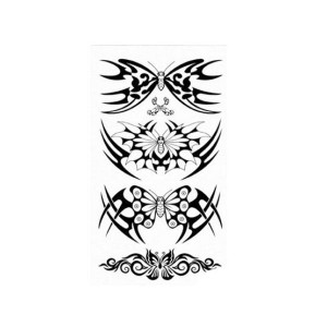 G-Mart Butterflies Temporary Tattoo Sticker