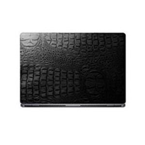 G-Mart Crocodile Texture Back Skin Laptop Protector - Black G-Mart Crocodile Texture Back Skin Laptop Protector - Black
