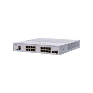 Cisco Business 350 16 Ports Managed Gigabit Ethernet Switch (CBS350-16T-2G- EU) Cisco Business 350 16 Ports Managed Gigabit Ethernet Switch (CBS350-16T-2G- EU)