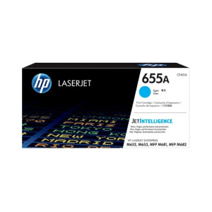 HP 655A LaserJet Toner Cartridge Cyan (CF451A) HP 655A LaserJet Toner Cartridge Cyan (CF451A)
