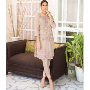 Glittire Charisma Violaceous Embroidered Chiffon Unstitched 1 Piece Glittire Charisma Violaceous Embroidered Chiffon Unstitched 1 Piece